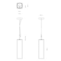 Astro Lighting Harvard Pendant Light | All Square Lighting