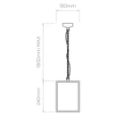 Astro Lighting Homefield 240 Pendant Light | All Square Lighting