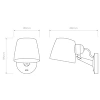 Astro Lighting Imari Adjustable Wall Light | All Square Lighting