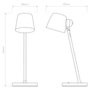 Astro Lighting Imari Desk Lamp | All Square Lighting
