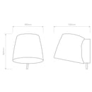 Astro Lighting Imari Fixed Wall Light | All Square Lighting