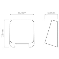 Astro Lighting Incline Single Wall Light | All Square Lighting