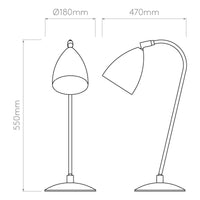 Astro Lighting Joel Table Lamp | All Square Lighting