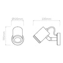 Astro Lighting Jura Single Spotlight | All Square Lighting