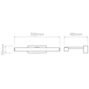 Astro Lighting Kashima 350 LED Wall Light | All Square Lighting