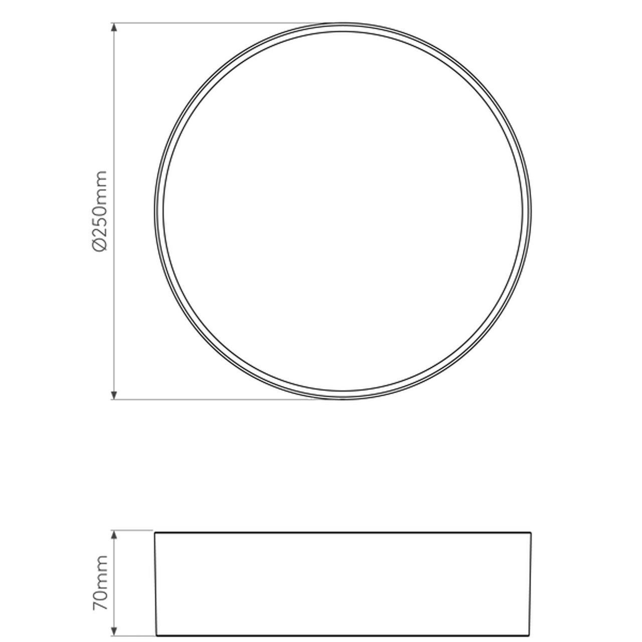 Astro Lighting Kea 250 Round Wall Light