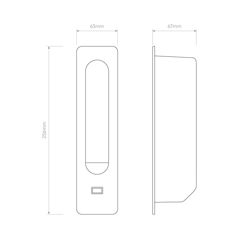 Keta USB Wall Light