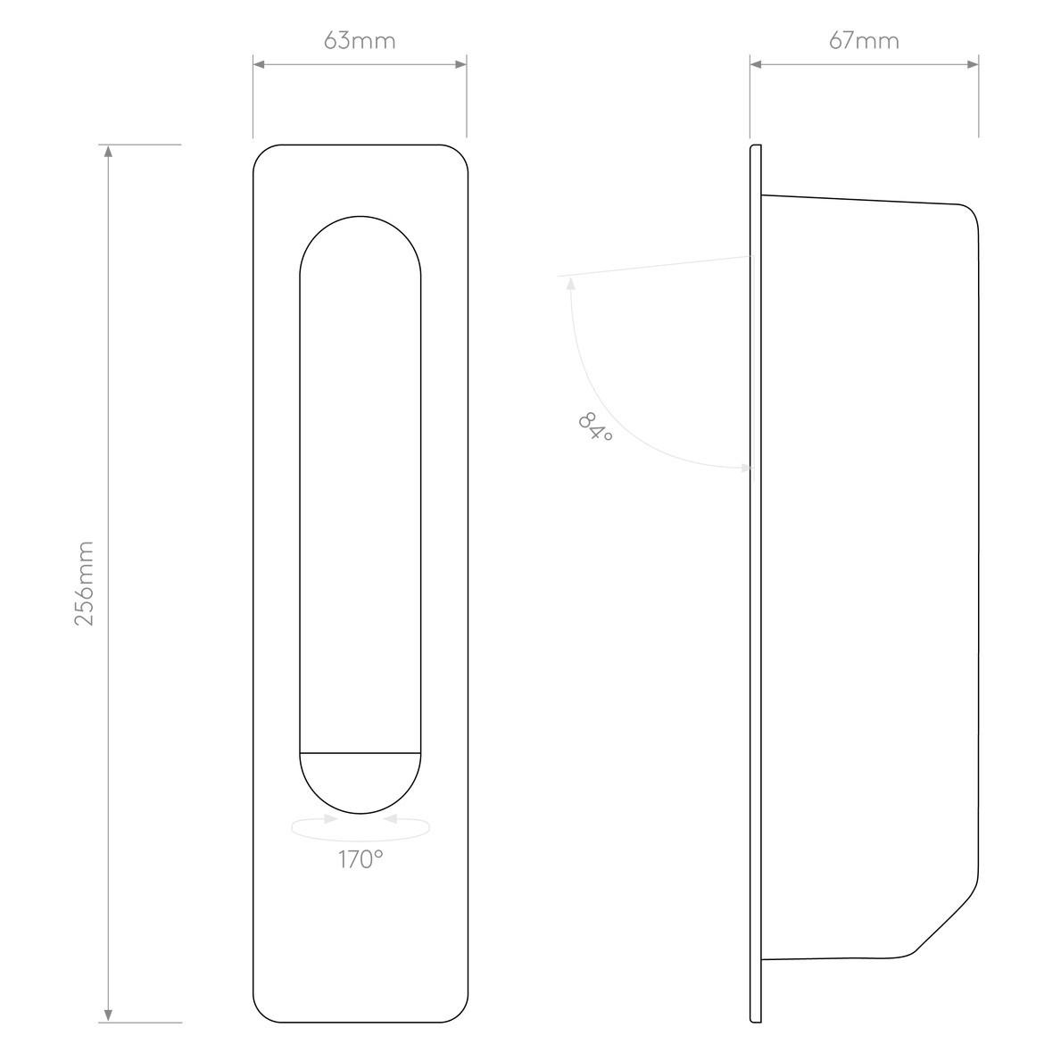 Astro Lighting Keta Wall Light | All Square Lighting