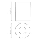 Astro Lighting Kos Round 100 LED Ceiling Light | All Square Lighting