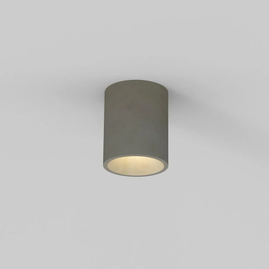 Kos Round Concrete Ceiling Light