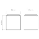 Astro Lighting Kos Square II Ceiling Light | All Square Lighting