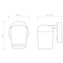 Astro Lighting Koto Single Switched Wall Light | All Square Lighting