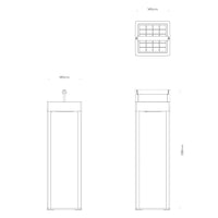 Astro Lighting Kuro 450 Portable Floor Lamp | All Square Lighting
