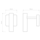 Astro Lighting Leda Single Wall Light | All Square Lighting