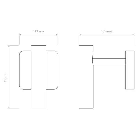 Leda Single Wall Light