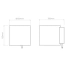 Astro Lighting Luga Wall Light | All Square Lighting