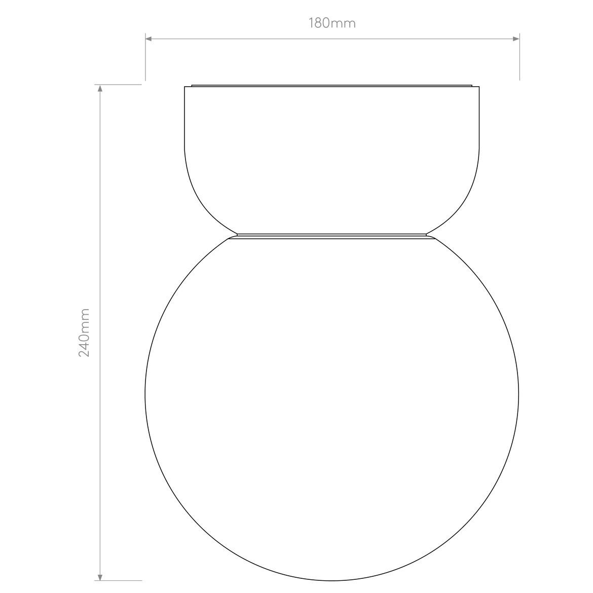 Astro Lighting Lyra 180 Ceiling Light | All Square Lighting