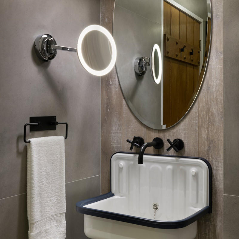 Astro Lighting Mascali Round LED Illuminated Mirror | All Square Lighting