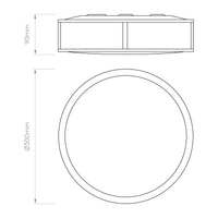 Astro Lighting Mashiko 300 Round Ceiling Light | All Square Lighting