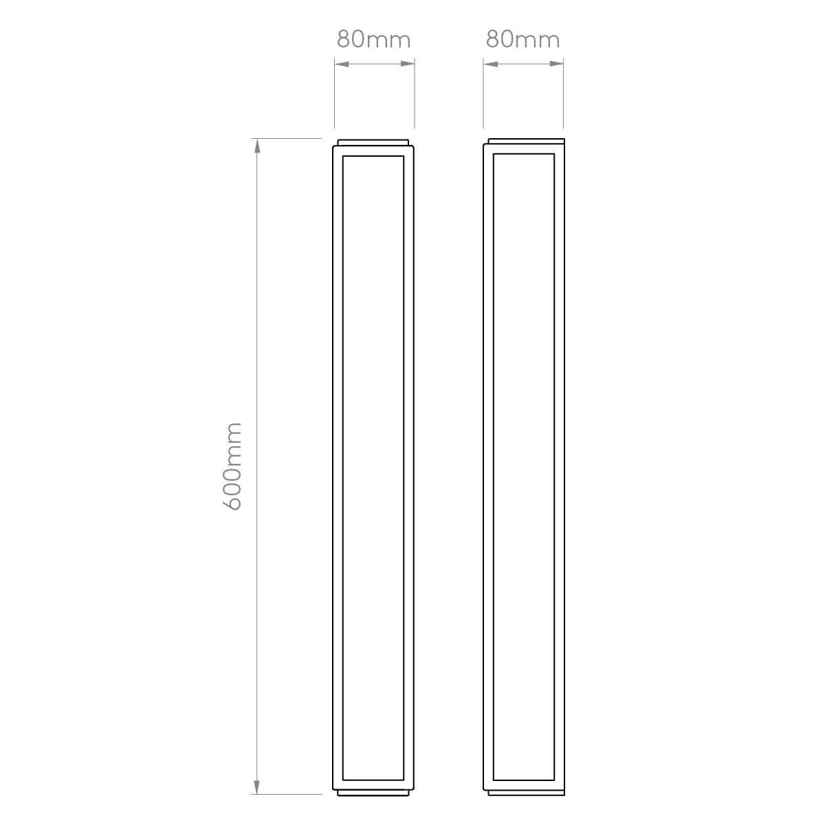 Astro Lighting Mashiko 600 LED Wall Light | All Square Lighting