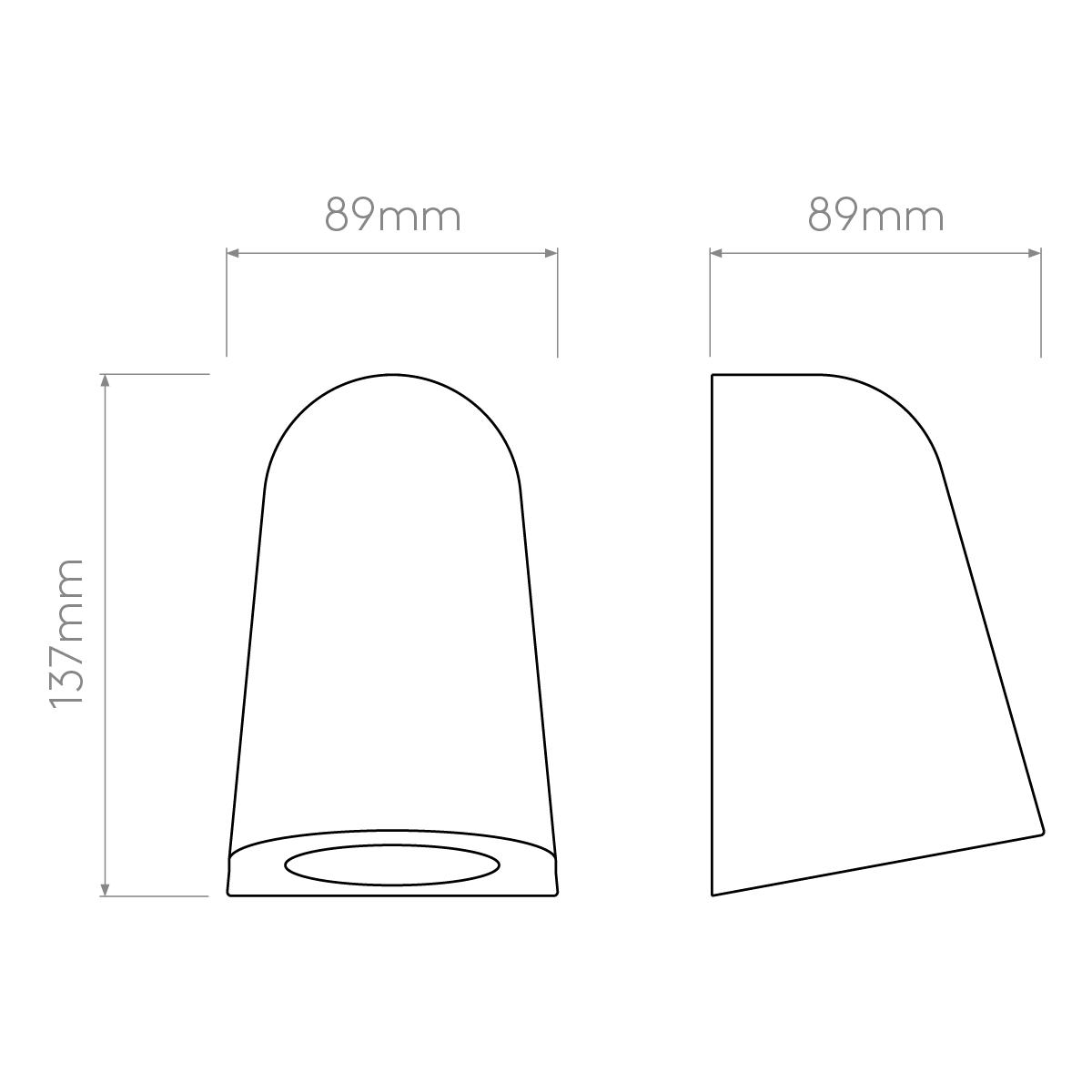 Astro Lighting Mast Concrete Wall Light | All Square Lighting