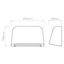 Astro Lighting Mast Twin Concrete Wall Light | All Square Lighting