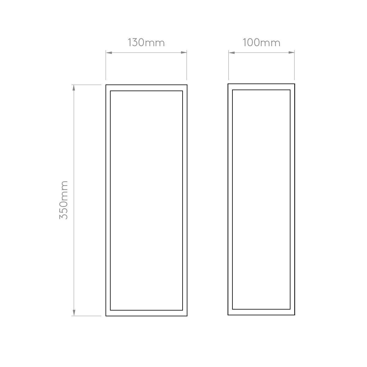 Messina 130 Wall Light