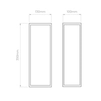 Astro Lighting Messina 130 Wall Light | All Square Lighting
