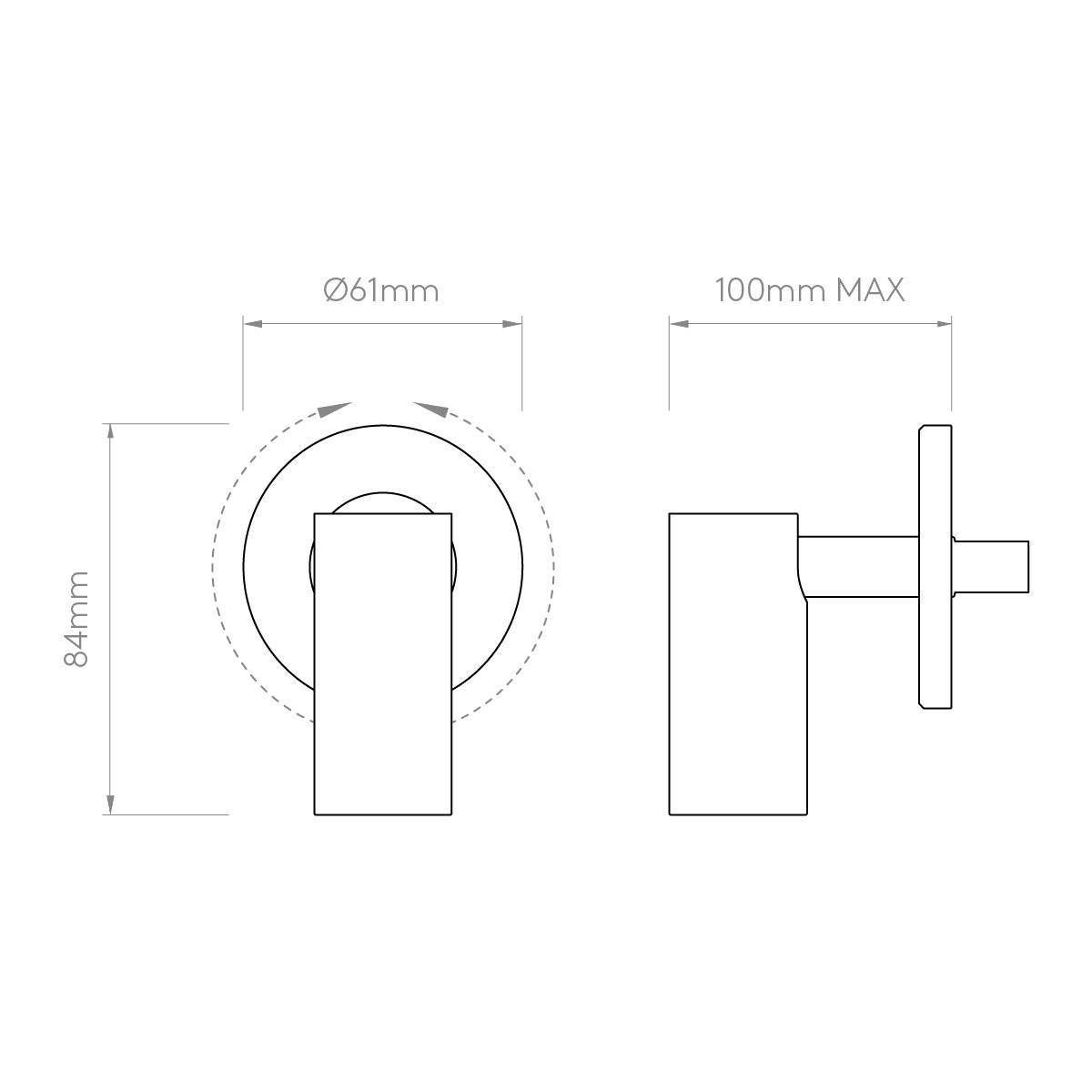 Astro Lighting Micro Recess Unswitched Spotlight | All Square Lighting