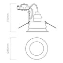 Astro Lighting Minima Round Adjustable Downlight | All Square Lighting