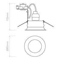 Astro Lighting Minima Round Adjustable Downlight | All Square Lighting
