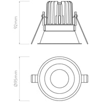 Astro Lighting Minima Round IP65 Fire-Rated Downlight | All Square Lighting