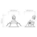 Astro Lighting Minima Slimline 25° Fire-Rated IP65 Downlight | All Square Lighting
