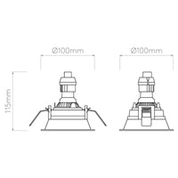 Astro Lighting Minima Slimline Adjustable Fire-Rated Downlight | All Square Lighting
