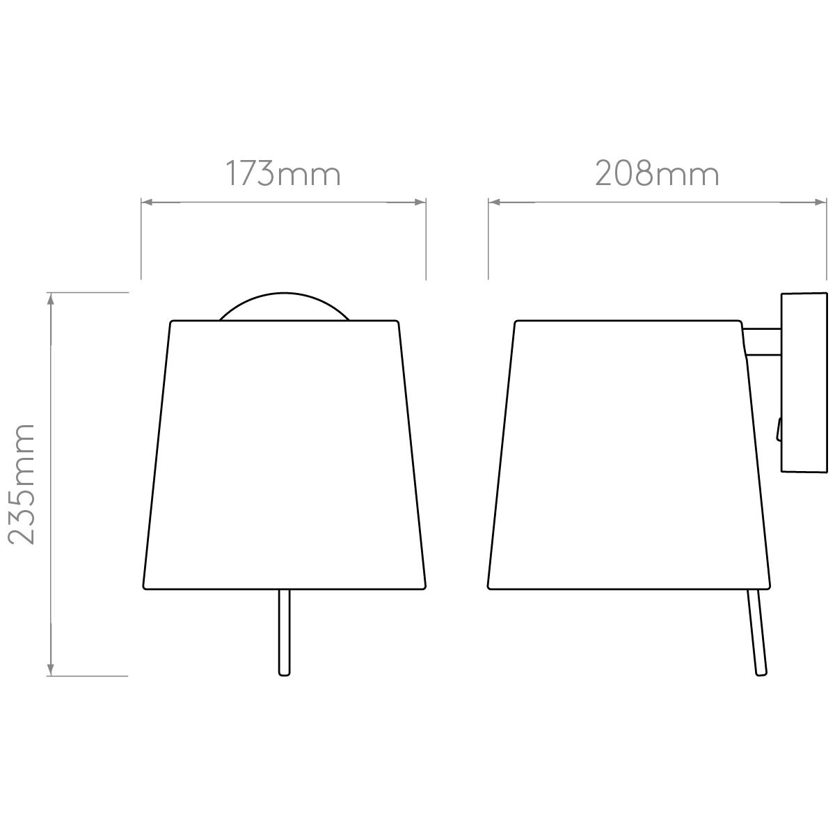 Mitsu Wall Light