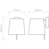 Astro Lighting Mitsu Wall Light | All Square Lighting
