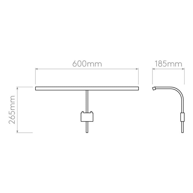Mondrian 600 Frame LED Picture Light