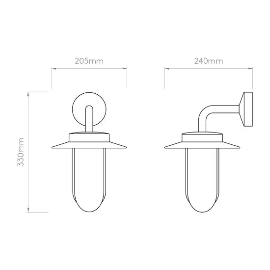 Montparnasse Wall Light