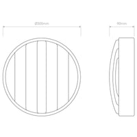 Astro Lighting Montreal Round 300 Wall Light | All Square Lighting