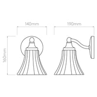 Astro Lighting Nena Wall Light | All Square Lighting