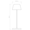 Astro Lighting Nomad Portable Table Lamp | All Square Lighting
