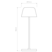 Astro Lighting Nomad Portable Table Lamp | All Square Lighting