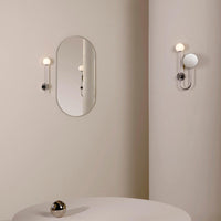 Astro Lighting Orb Mirror Wall Light | All Square Lighting