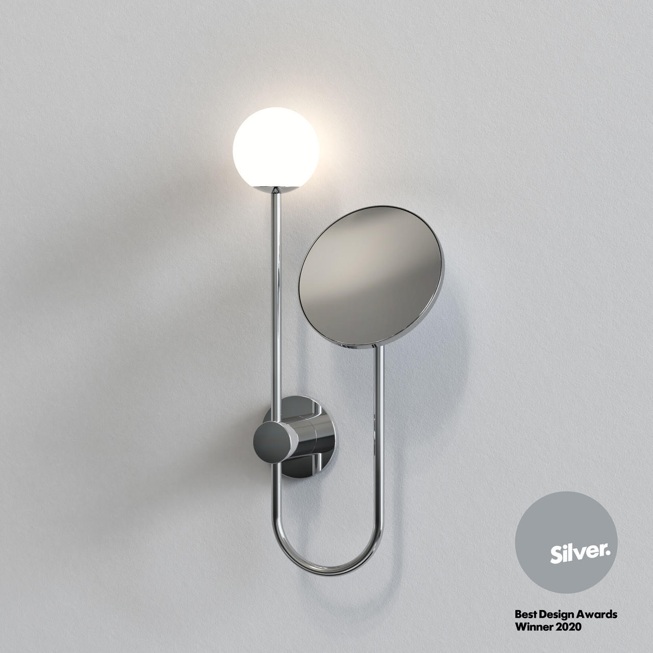 Astro Lighting Orb Mirror Wall Light | All Square Lighting