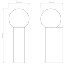 Astro Lighting Ortona Single Wall Light | All Square Lighting
