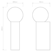 Astro Lighting Ortona Single Wall Light | All Square Lighting