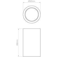 Astro Lighting Osca 200 Round Ceiling Light | All Square Lighting