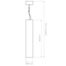 Astro Lighting Osca 400 Round Pendant Light | All Square Lighting