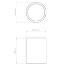 Astro Lighting Osca Round 140 | All Square Lighting
