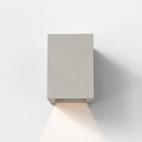 Astro Lighting Oslo 120 Concrete LED Wall Light | All Square Lighting